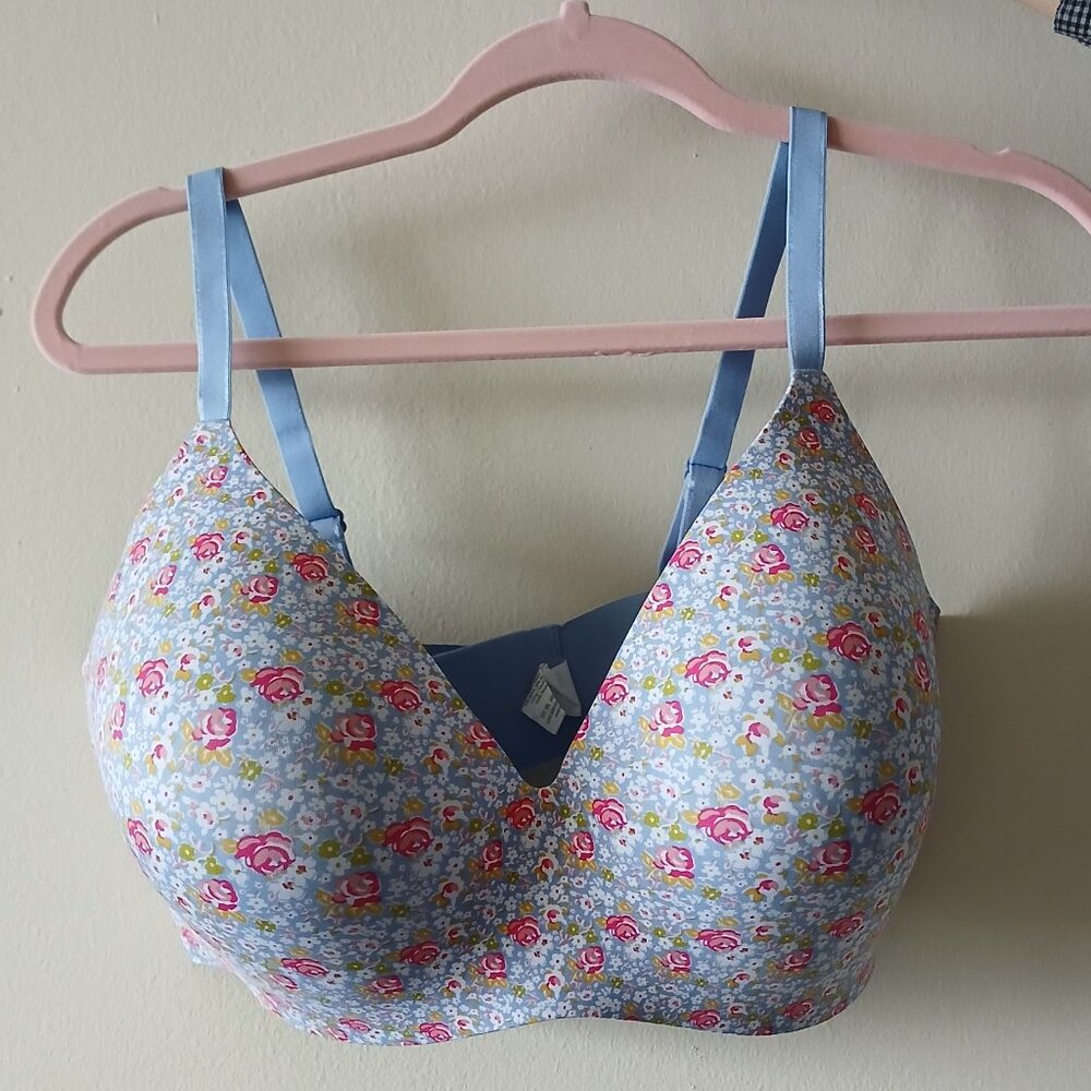 Betsey Johnson and Knix wing woman bra